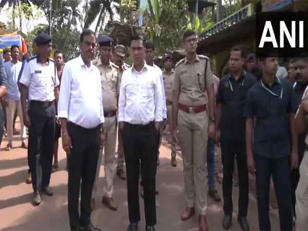 Goa Chief Minister Pramod Sawant in Shirgaon (Photo/ANI)