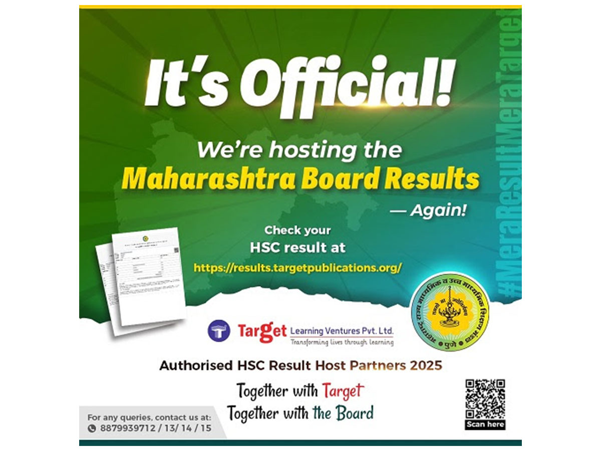 Target Learning Ventures Continues to Host Maharashtra State Board Results on Their Website