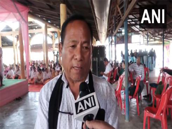 Kom Tribe Organisation - Valley (KTO-V) President Haopu Kom (Photo/ANI)