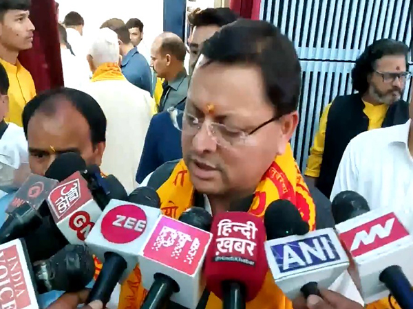 Uttarakhand Chief Minister Pushkar Singh Dhami (Photo/ANI)