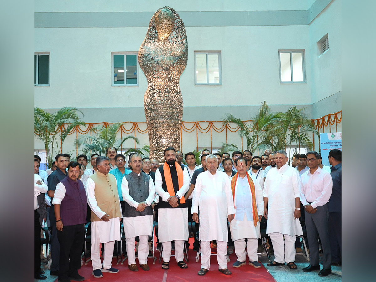 Students during academic event at Patna Medical College