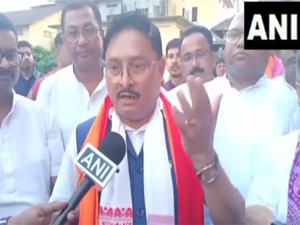 Assam BJP president Dilip Saikia. (Photo/ANI)