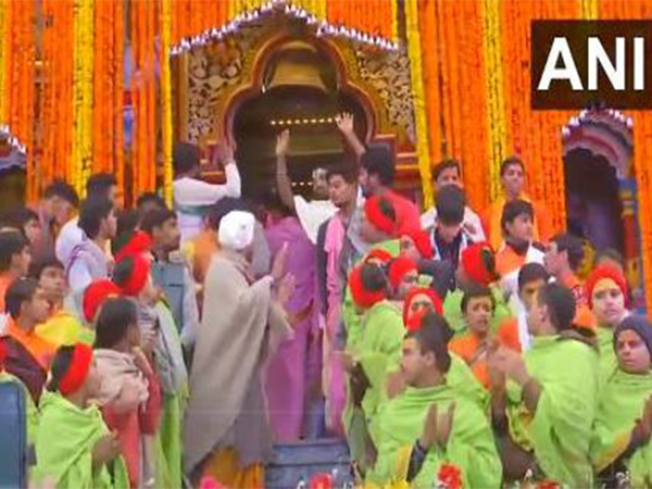 Portals of Badrinath Dham opened for devotees (Photo/ANI)
