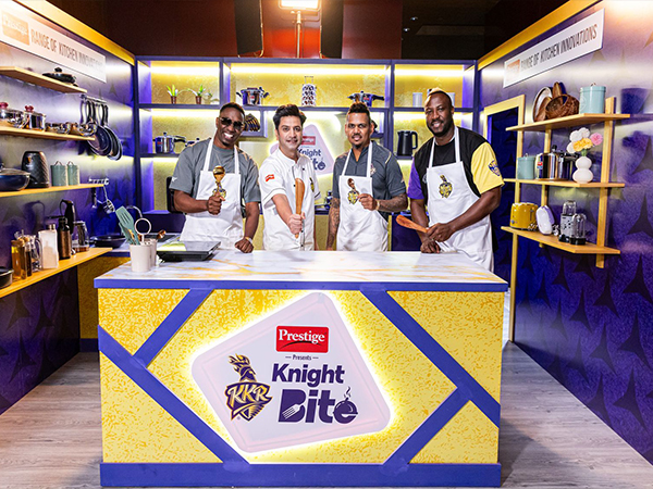  Dwayne Bravo (L), Sunil Narine (M), and Andre Russell (R). (Pjhoto: KKR)