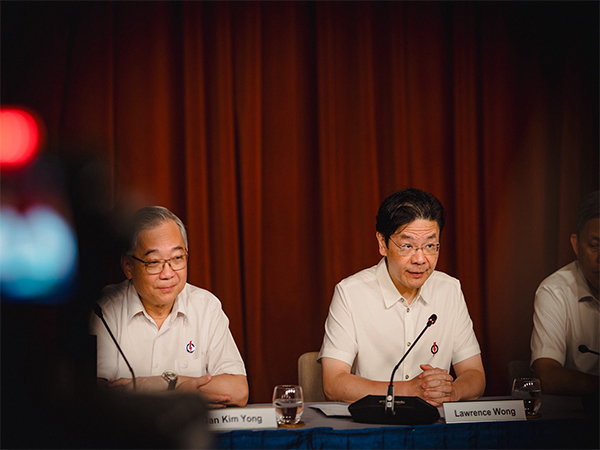 Singapor Prime Minister Lawrence Wong (Photo/@LawrenceWongST)
