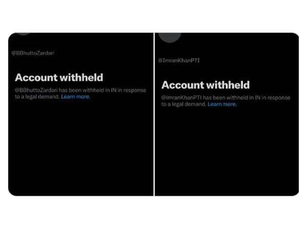 India suspends Bilawal Bhutto Zardari, Imran Khan's X accounts (Photo/ANI)