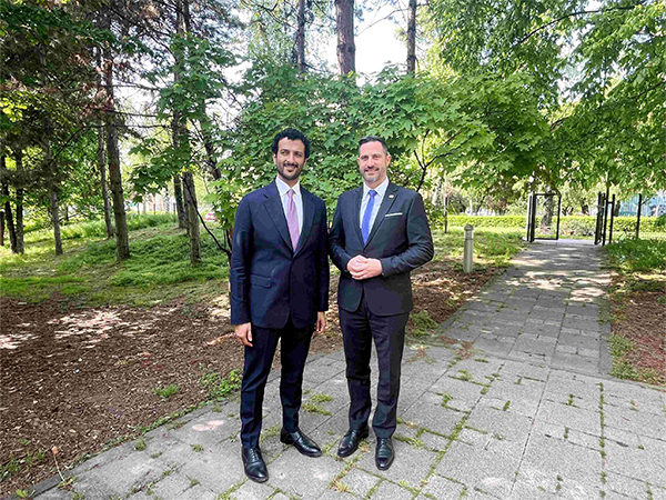 Bin Touq meets with tourism ministers of Spain, Croatia to enhance prospects for cooperation in sector (Photo/WAM)