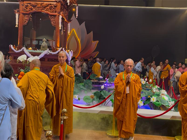 Holy Buddha relic exposition (Photo/ANI)