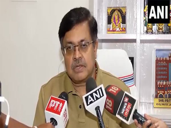 Odisha Law Minister Prithiviraj Harichandan (Photo/ANI)