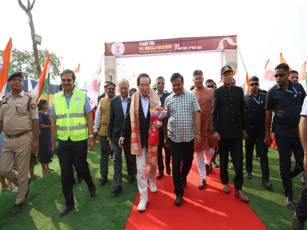 Assam Chief Minister Himanta Biswa Sarma meets Speaker, House of Representatives, Japan Nukaga Fukushiro (Photo/CMO Assam)