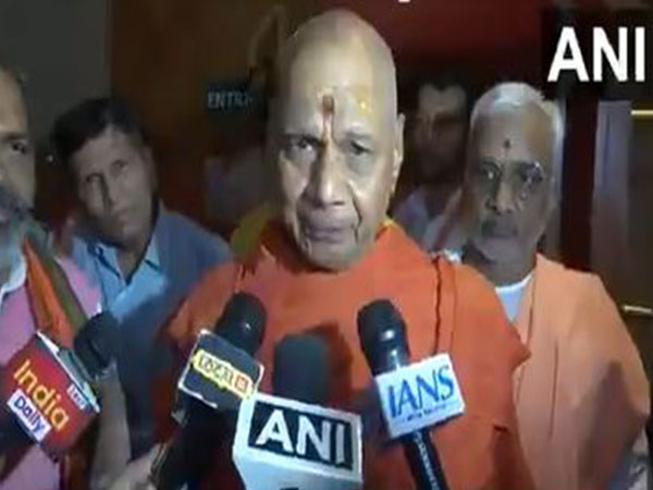 Swami Govind Dev Giri Maharaj (Photo/ANI)