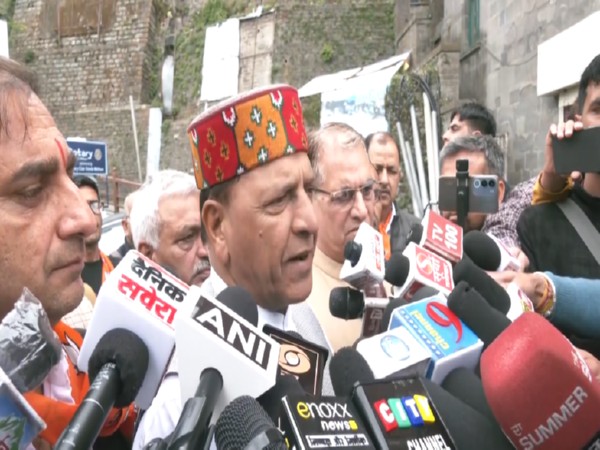 BJP Himachal Pradesh President Dr Rajeev Bindal (Photo/ ANI)