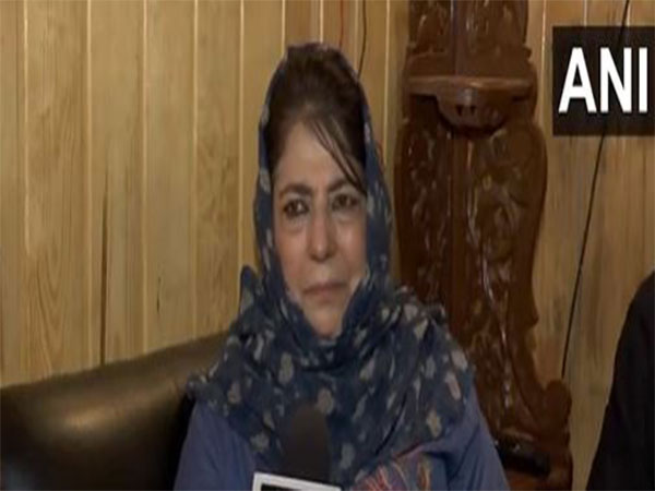 PDP chief Mehbooba Mufti (Photo/ANI)