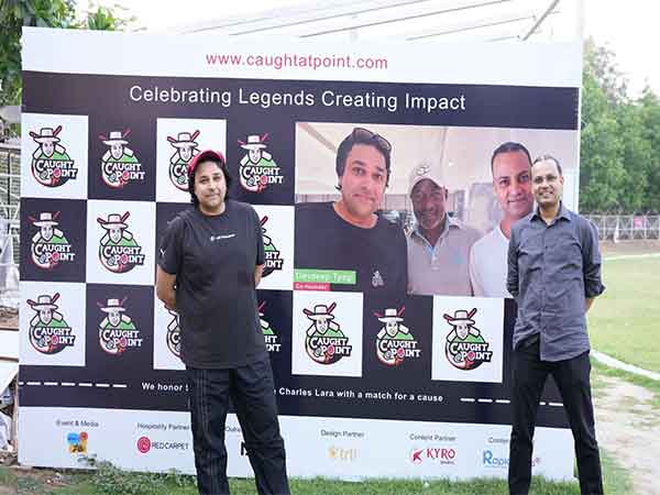 Caught At Point bats for special Cancer charity event on Lara's Birthday