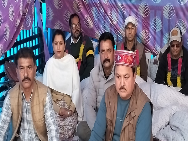 Visuals from the protesting site (Photo/ANI)