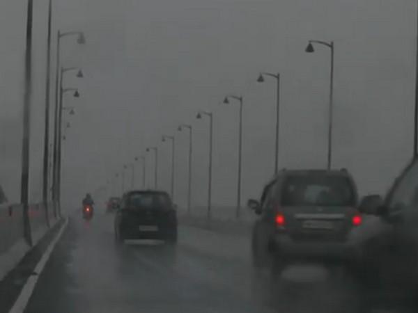 Rainfall in Bhopal (Photo/ANI) 