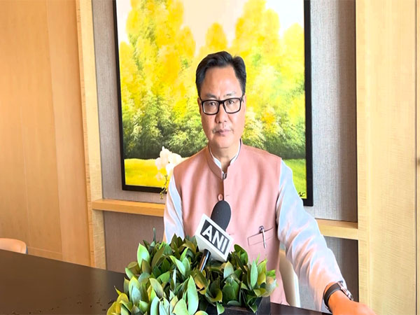 Union Minority Affairs Minister Kiren Rijiju (Photo/ANI)