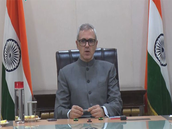 J-K CM Omar Abdullah in the meeting (Photo/J-K DIPR) 