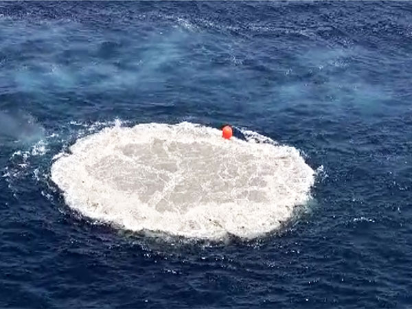 Indian Navy successfully conducts combat firing of indigenous Multi-Influence Ground Mine. (Photo: PIB)