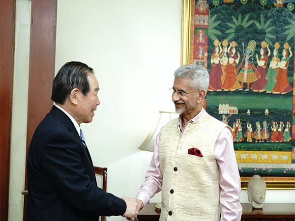 External Affairs Minister Jaishankar met with Speaker of the House of Representatives of Japan, Fukushiro Nukaga (Photo/X@DrSJaishankar)