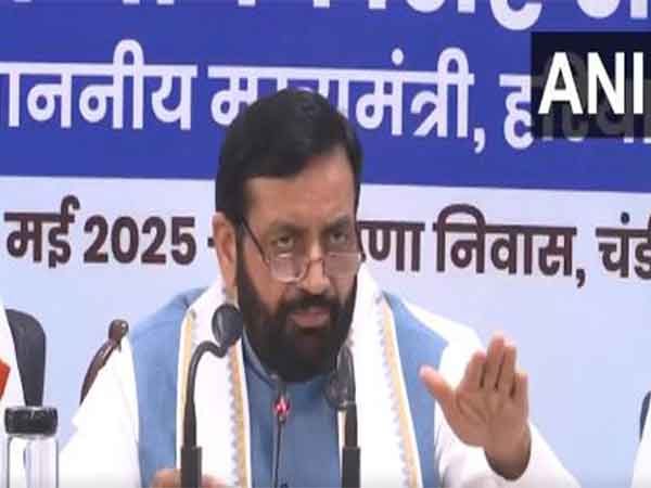 Haryana Chief Minister Nayab Singh Saini. (Photo/ANI)