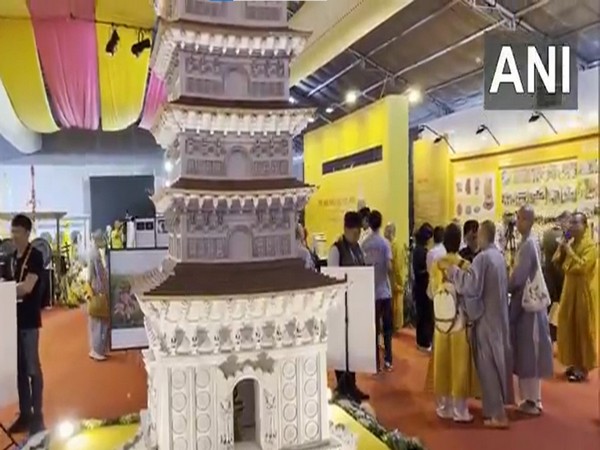 India exhibits 2000-year-old cultural heritage during UN Vesak Day celebrations in Vietnam. (Photo: ANI)