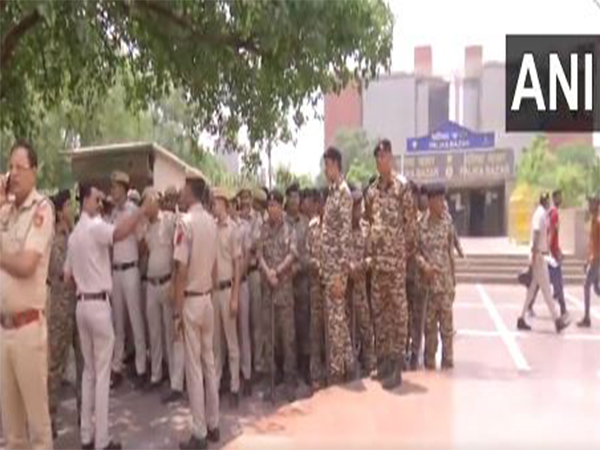 Security measures heightened at Connaught Place in Delhi ahead of nationwide mock drills on May 7(Photo/ANI)