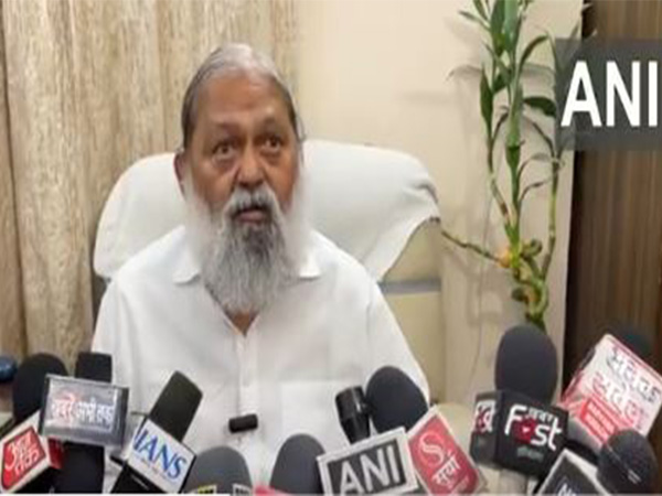 Haryana Minister Anil Vij (Photo/ANI)