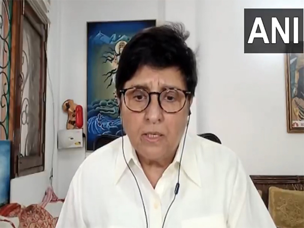 Former IPS officer and former LG of Puducherry Kiren Bedi (Photo/ANI)