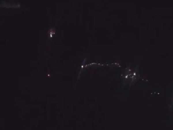 Visuals of exchange of fire at border (Photo/ANI)