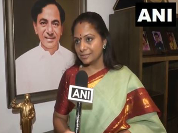 BRS MLC K Kavitha (Photo: ANI) 