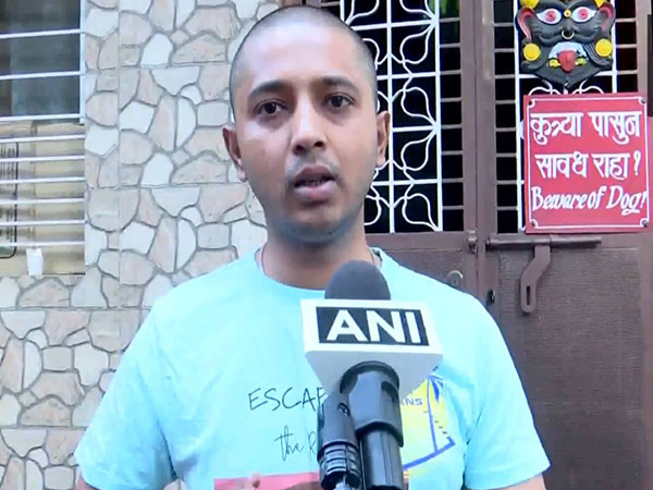 Kaustabh Ganbote's son Kunal Ganbote (Photo: ANI)