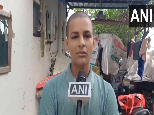 Nephew of Pahalgam attack victim, Yatish Parmar (Photo/ ANI) 