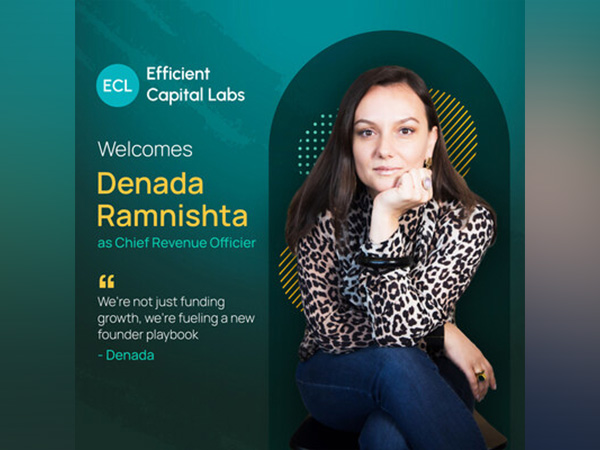 Efficient Capital Labs welcomes Denada Ramnishta as Chief Revenue Officer