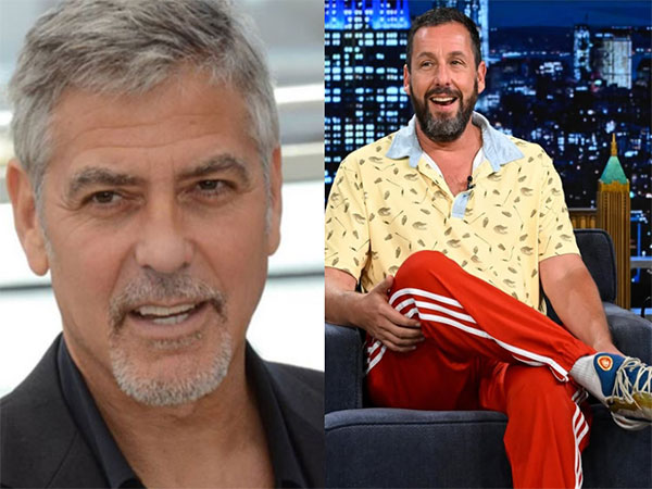George Clooney, Adam Sandler (Photo/Instagram)