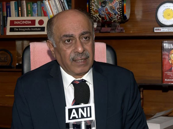 Foreign Affairs Expert Robinder Sachdev (Photo/ANI)