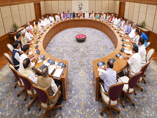 PM Narendra Modi chairing Cabinet meeting (Photo/PIB)
