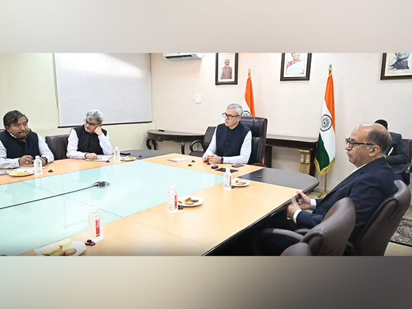 Jammu and Kashmir Chief Minister Omar Abdullah (Photo/ANI)