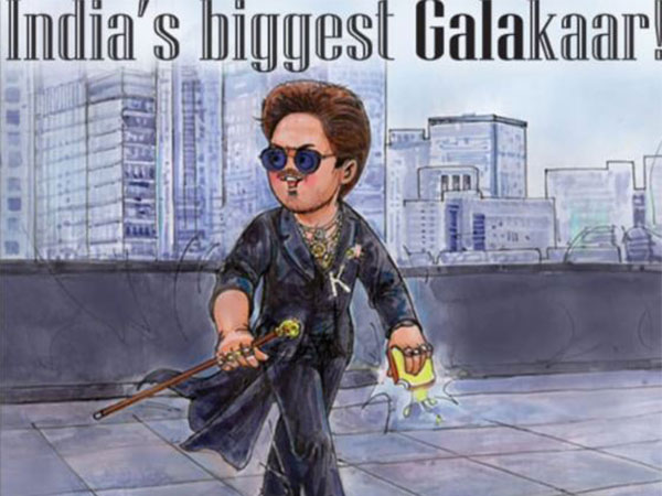 Bollywood actor Shah Rukh Khan (Image source: AMUL INDIA)