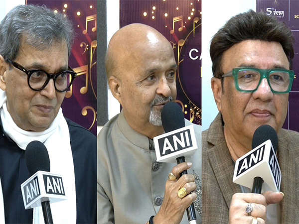 Subhash Ghai, Sameer Anjaan,  Anu Malik (Image source/ANI) 