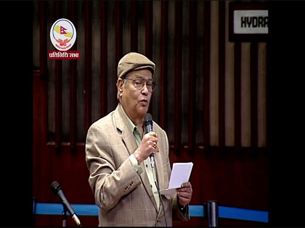 Nepali lawmaker Sarbendra Nath Shukla (Photo/ANI)