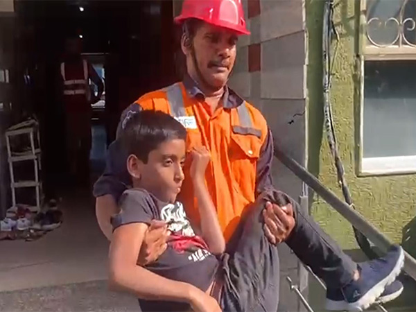 Mock Drill in Hyderabad (Photo/ANI)