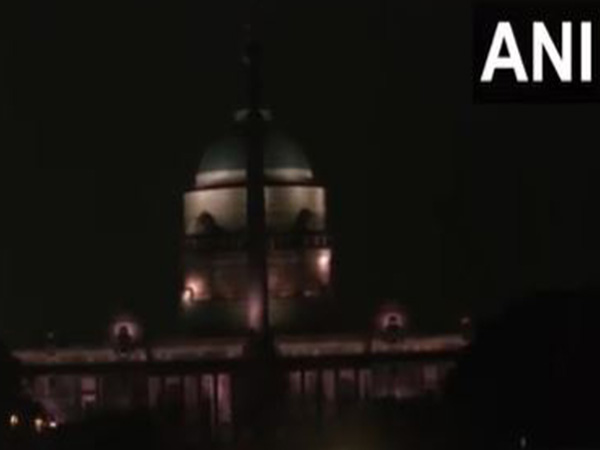 Visual of Rashtrapati Bhavan in Delhi. (Photo/ANI)