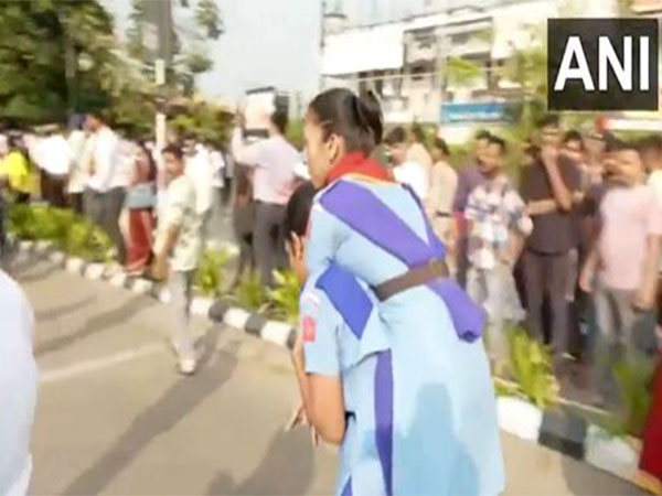Mock drill conducted in Bhubaneswar. (Photo/ANI)