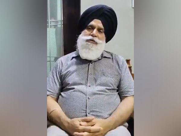 Narinder Singh, President of District Gurudwara Prabandhak Committee (Photo/ANI)
