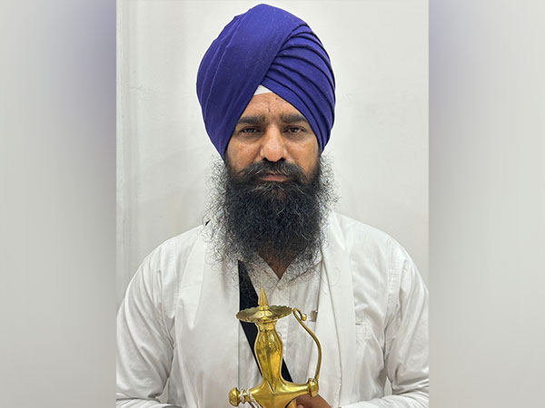 Giani Kuldeep Singh Gargaj, the Jathedar of Sri Akal Takht Sahib (Photo/ANI) 