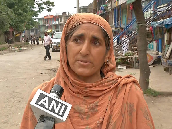 A local resident in Uri district. (Photo/ANI)