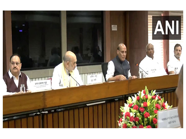 Visuals from the All Part meeting (Photo/ANI)
