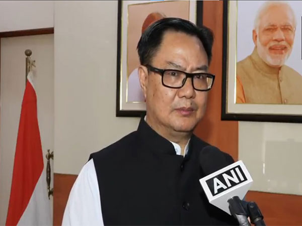Union Minister Kiren Rijiju (Photo: ANI)