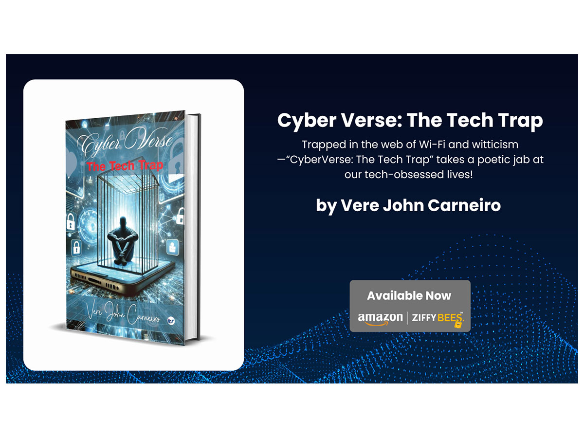 Explore Our Modern-Day Dependence on Technology with Cyber Verse: The Tech Trap by Vere John Carneiro, Clever Fox Publishing
